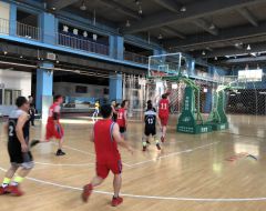 八队公司举办"地质杯"冬季职工篮球赛